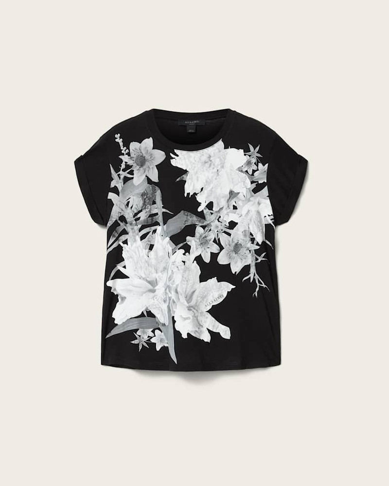 CRYSTAL ANNA FLORAL T-SHIRT 1