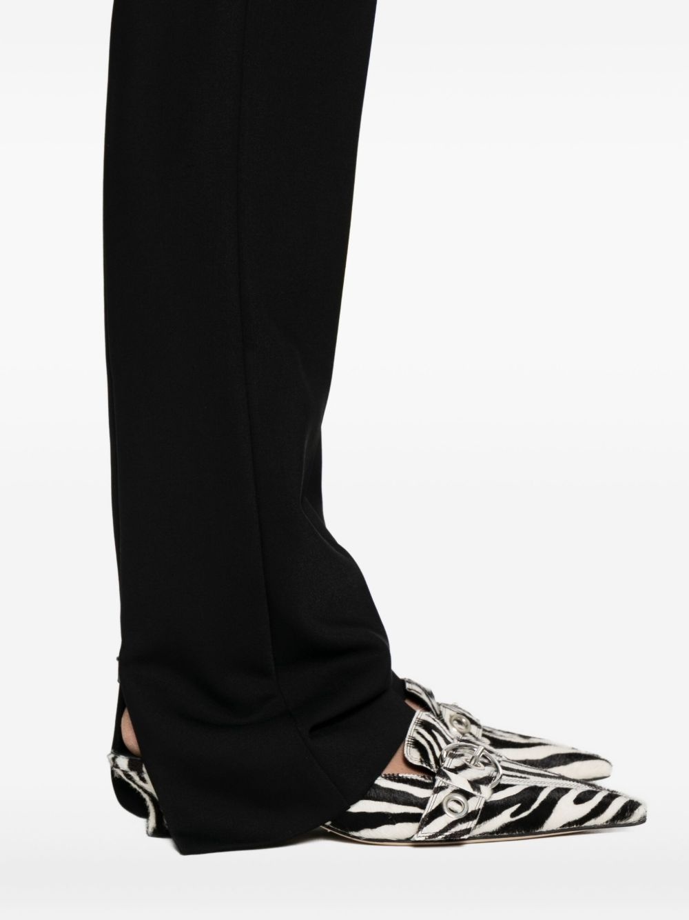 straight-leg trousers - 5