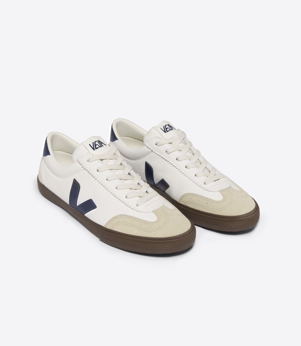 VOLLEY LEATHER WHITE NAUTICO BARK - 2