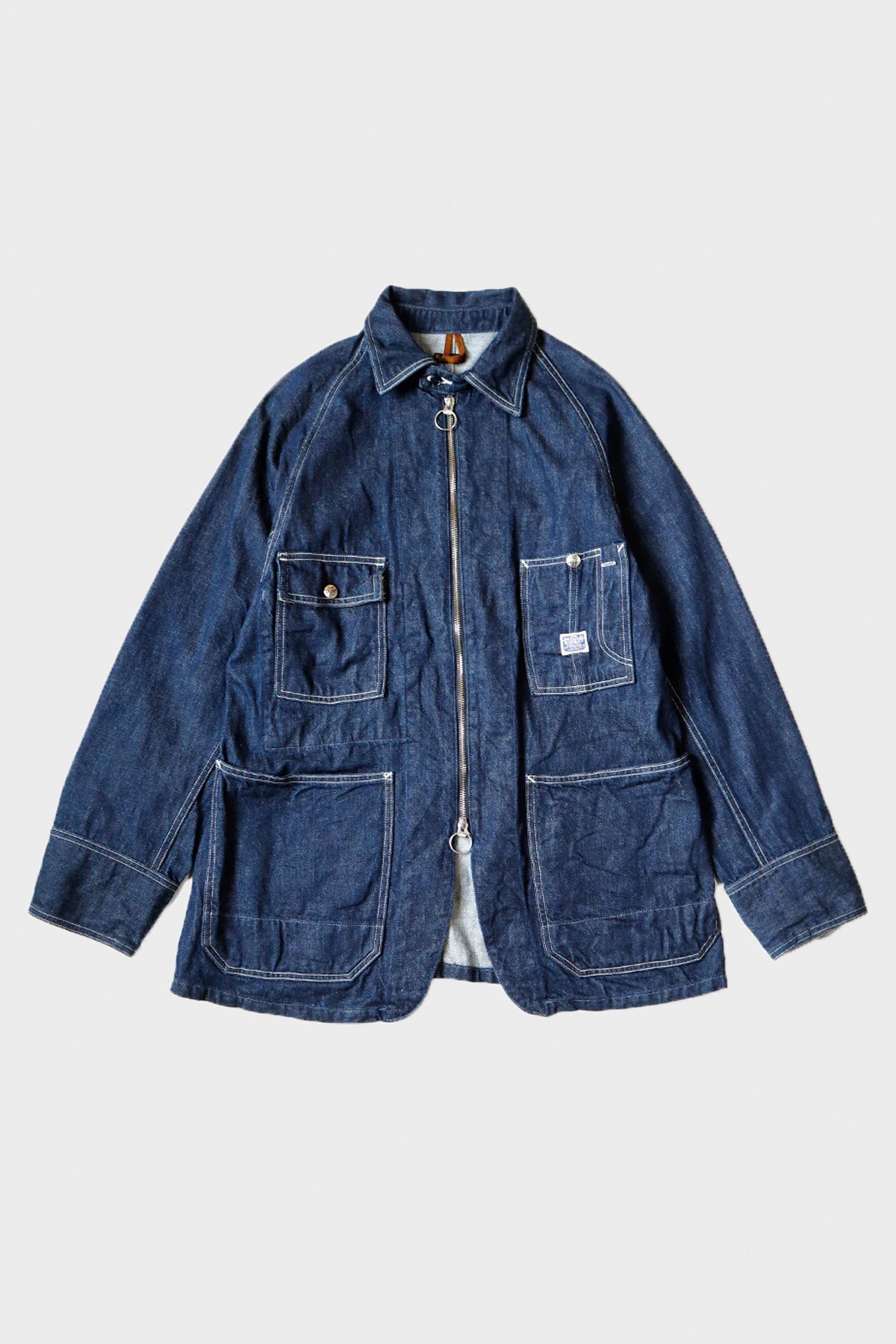 11.5oz Denim ZIPPER Coverall - Indigo - 2