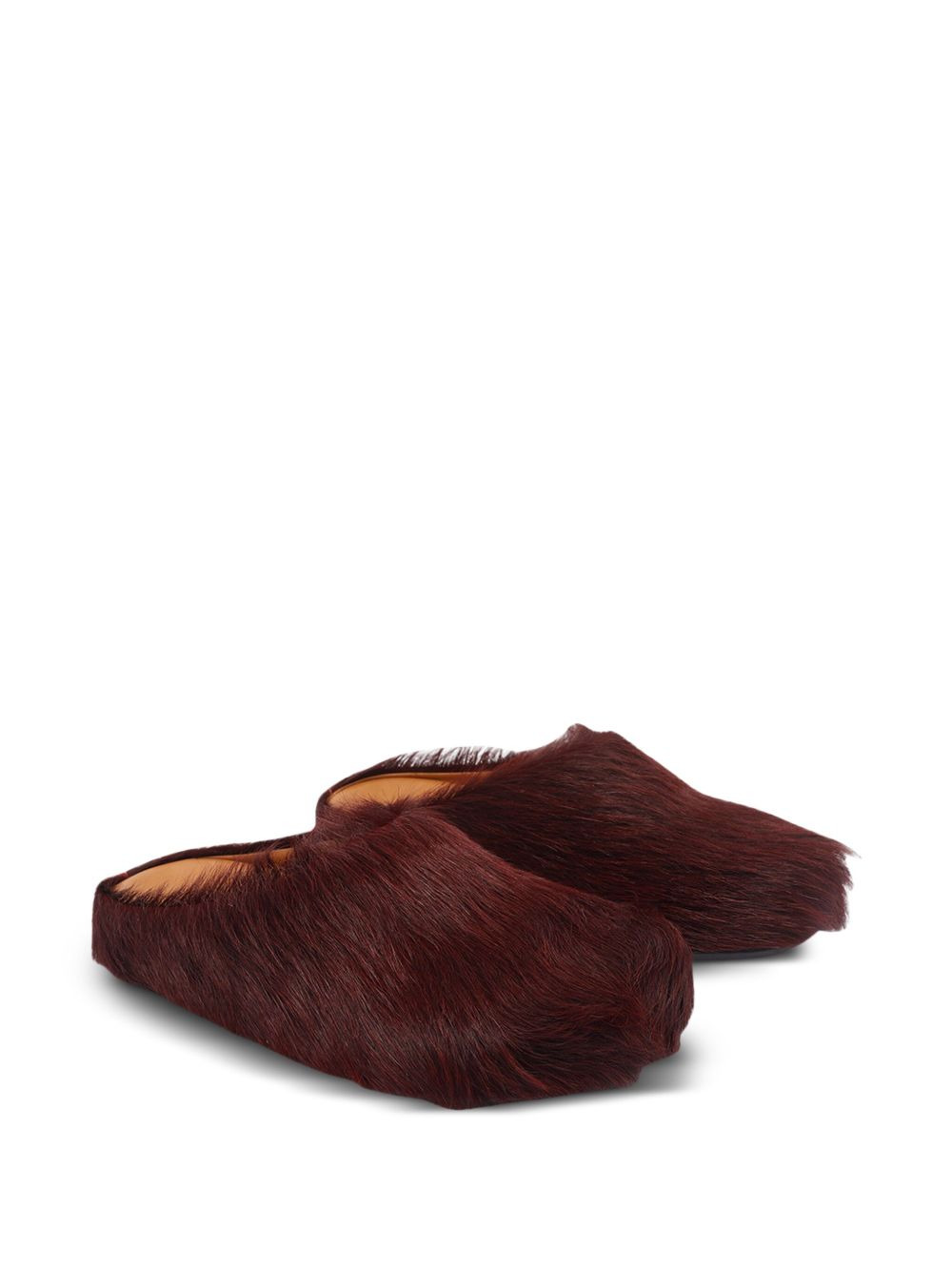 Fussbett calf-hair slip-on mules - 2