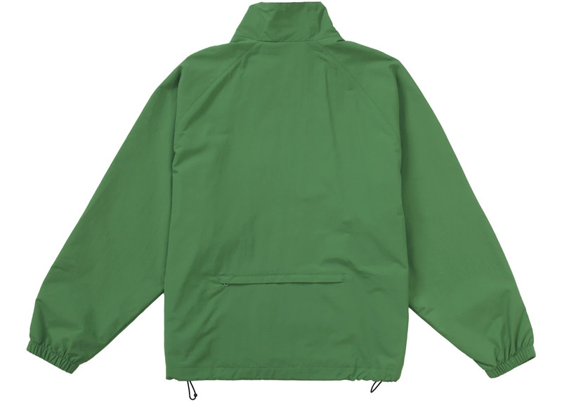 Supreme Supreme Contrast Zip Track Jacket Green outlook