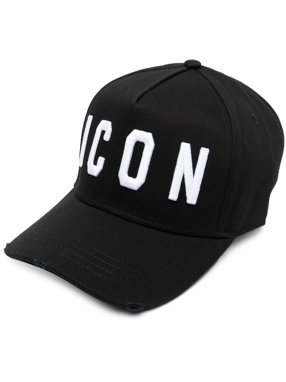 Icon-embroidered baseball cap - 1