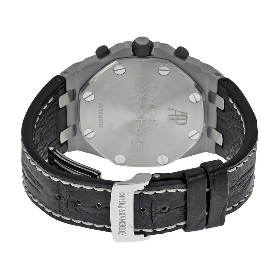 Pre-owned Audemars Piguet Royal Oak Offshore Chronograph Tachymeter Silver Dial Men's Watch 26170ST. - 3