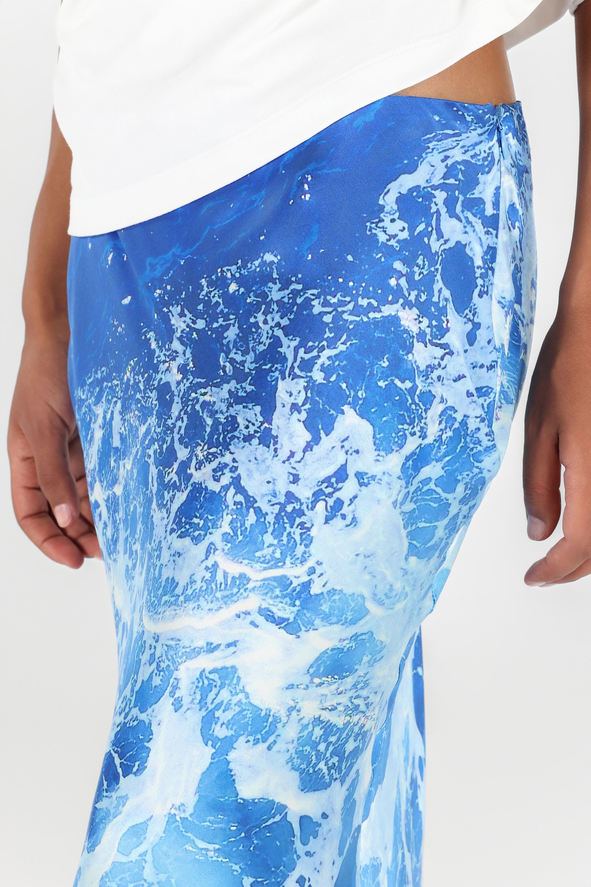 Stretto di Messina Print Skirt - 6