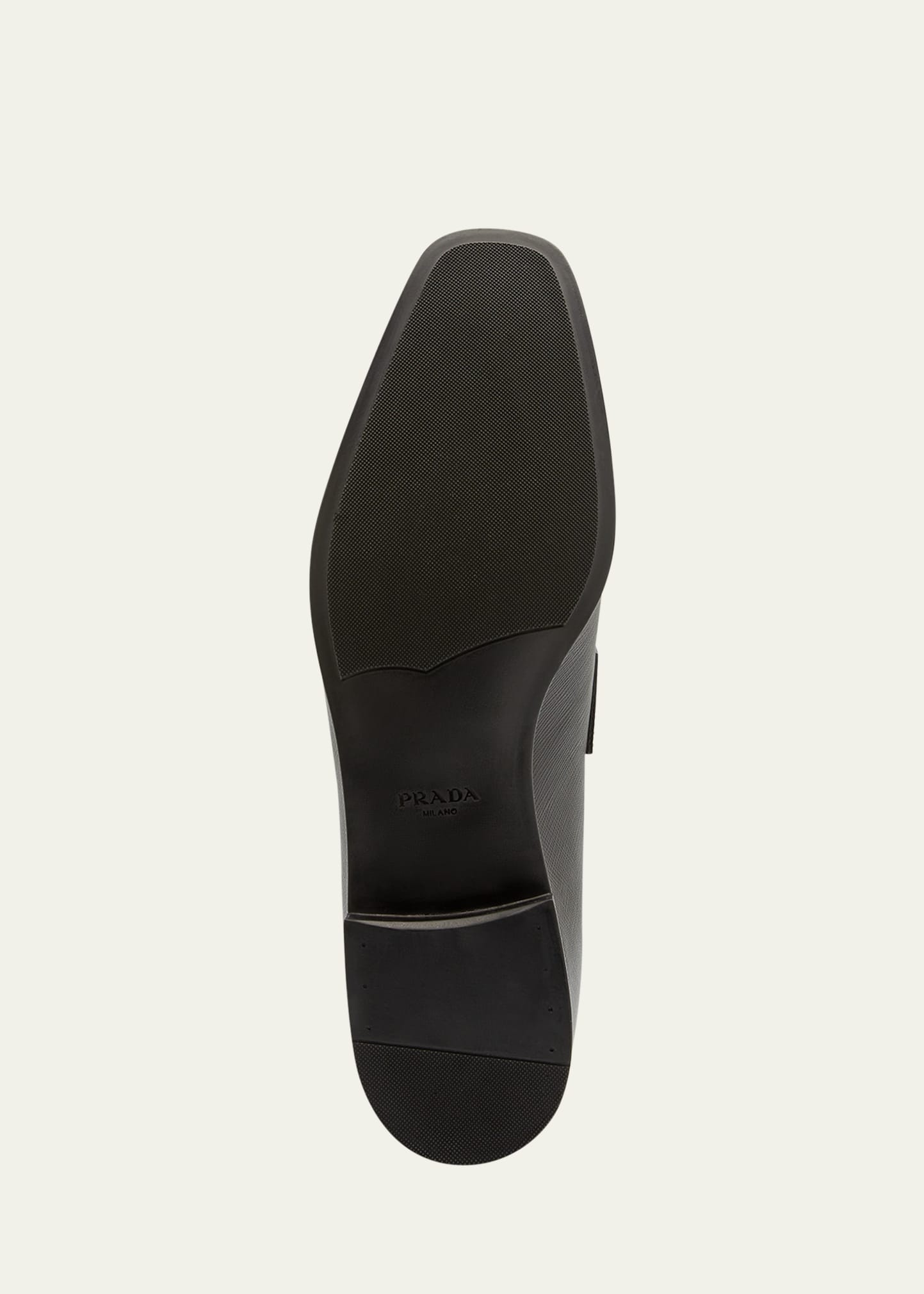 Saffiano Leather Penny Loafer - 5