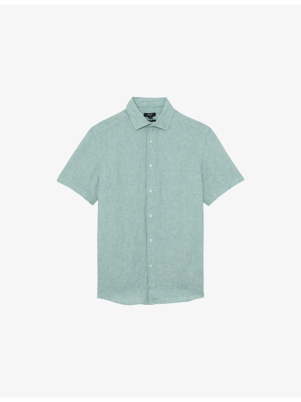 Holiday Short-Sleeve Linen Shirt - 1