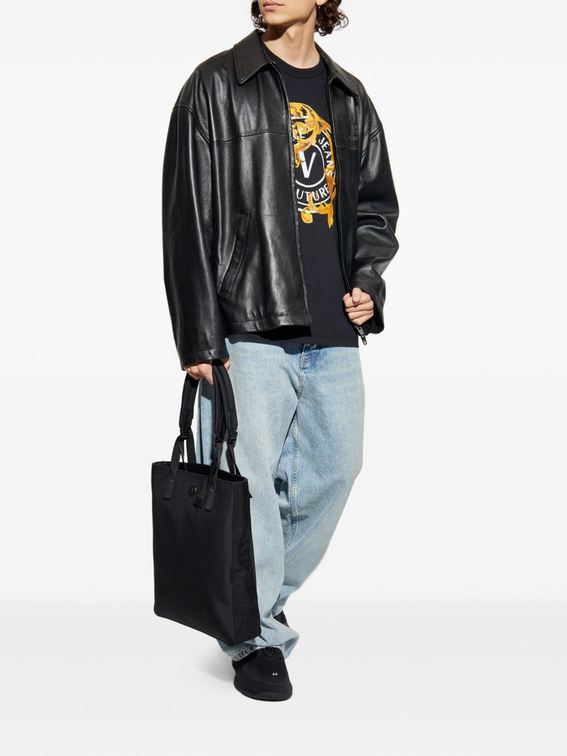 VERSACE JEANS COUTURE logo-print T-shirt outlook
