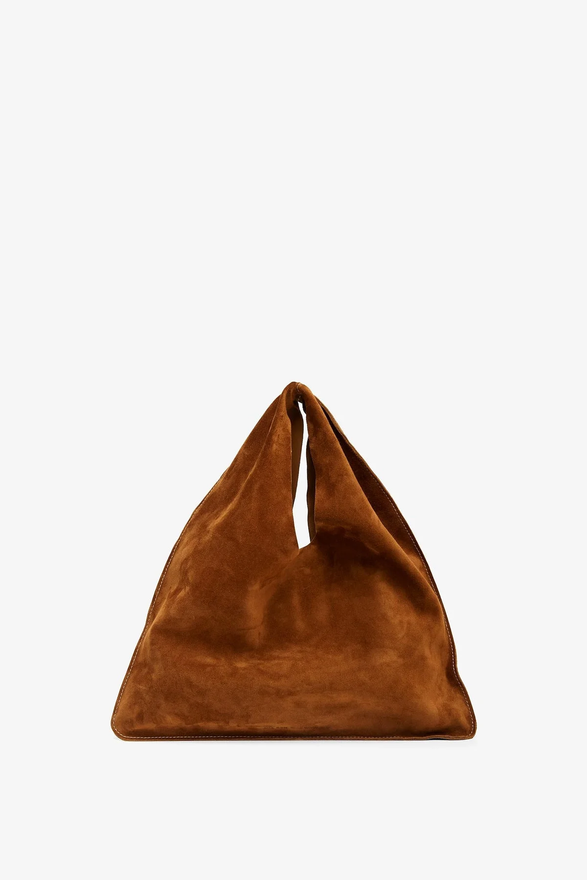 Bindle small brown suede bag - 1