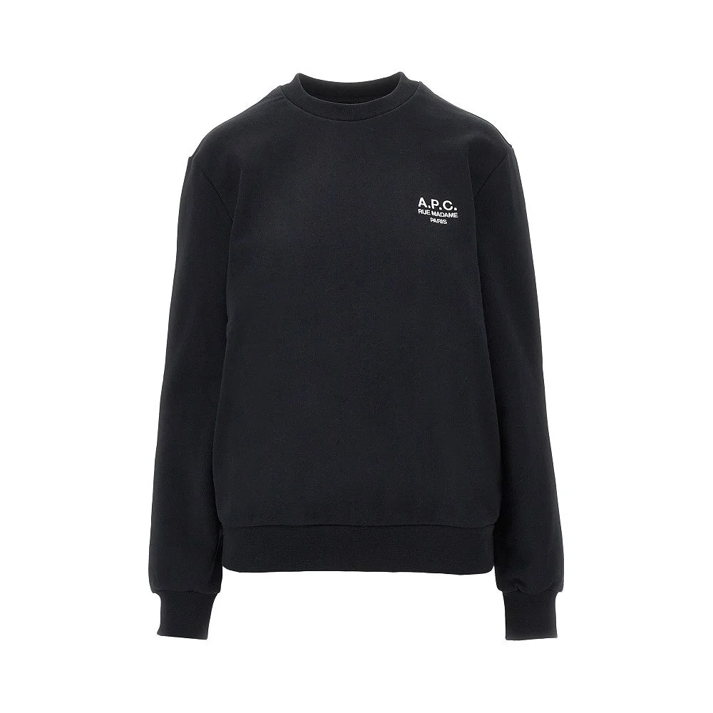 A.P.C. Crewneck Sweatshirt Black Women - 1