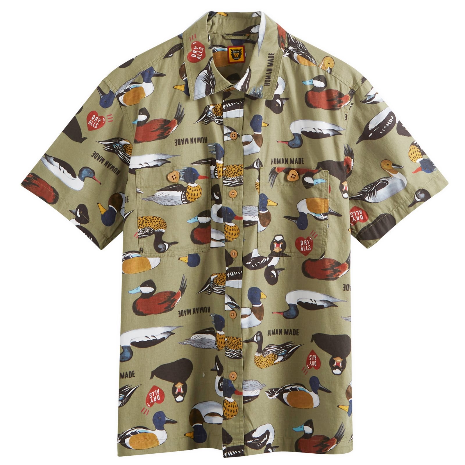 Human Made Duck Short Sleeve Shirt - 1