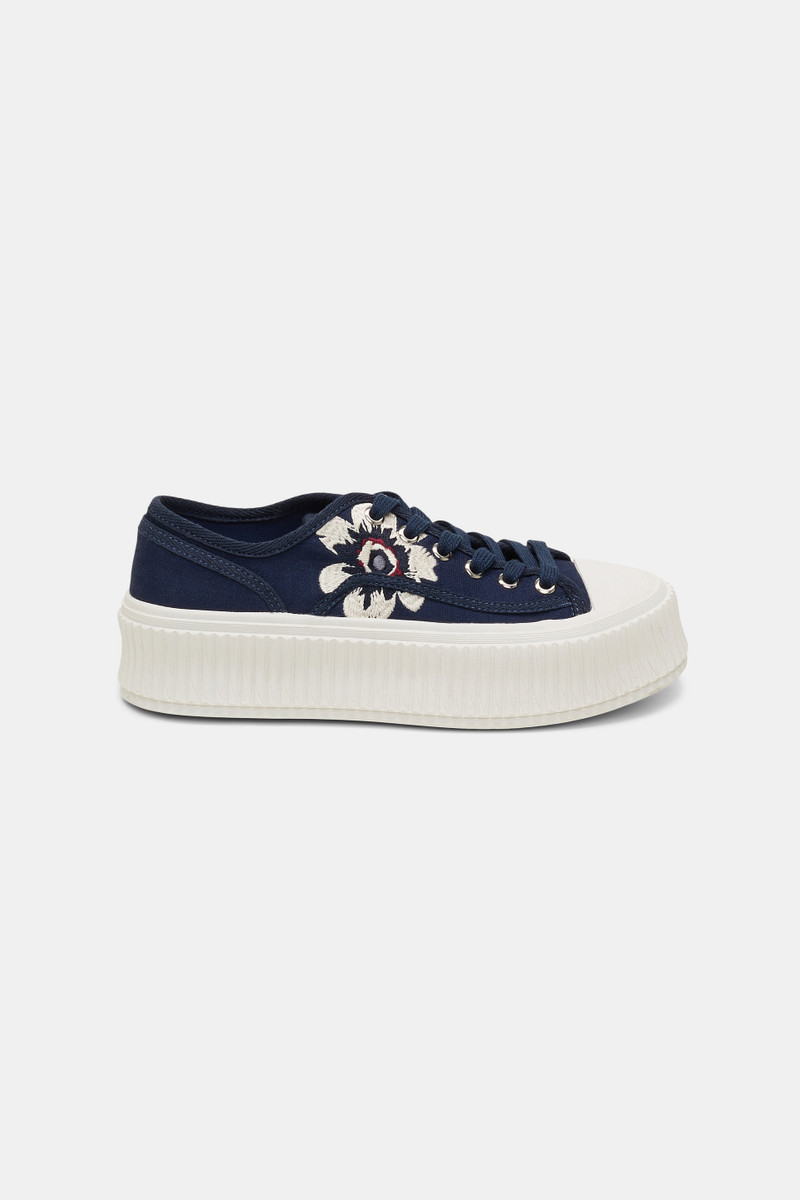 FLORAL SPORTINESS embroidered sneaker 1