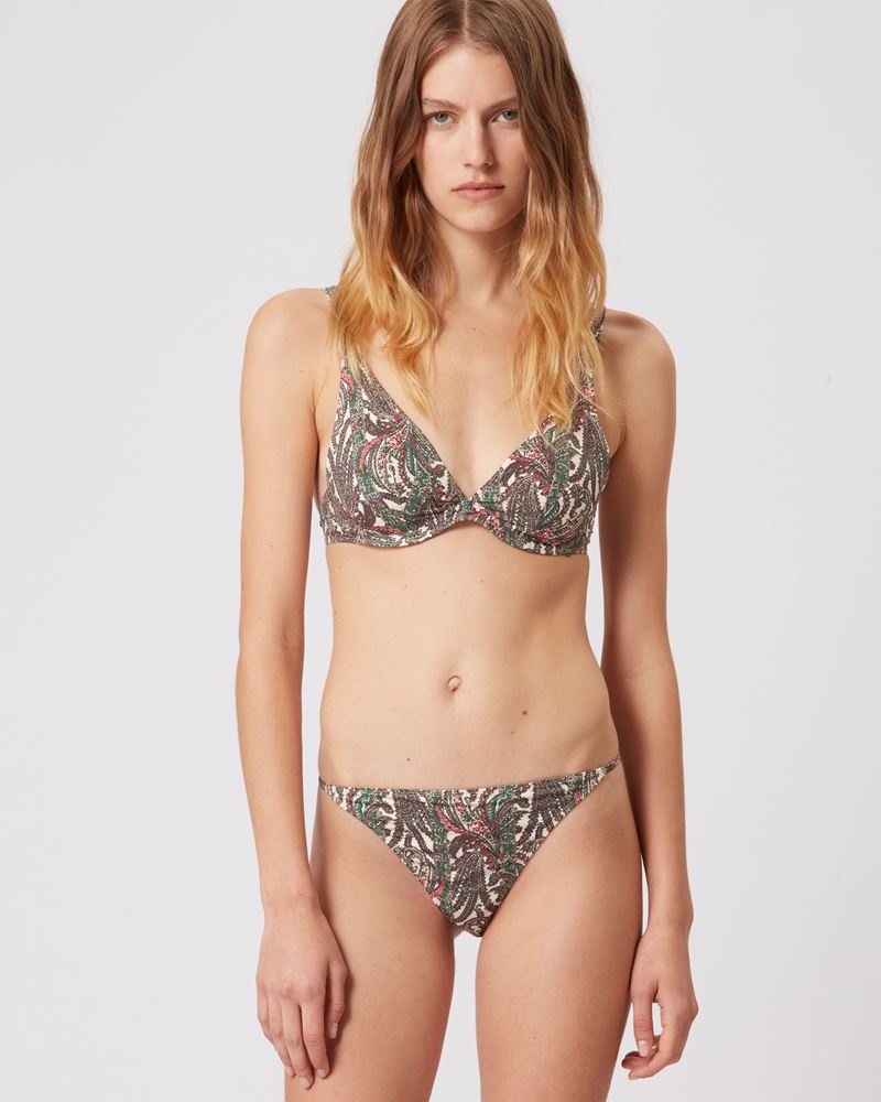 PHILI PRINTED BIKINI BOTTOM - 4