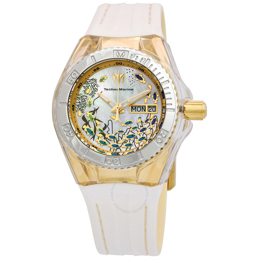 Technomarine - TechnoMarine Cruise Dream Mother of Pearl Dial Ladies Watch 115117 - 1