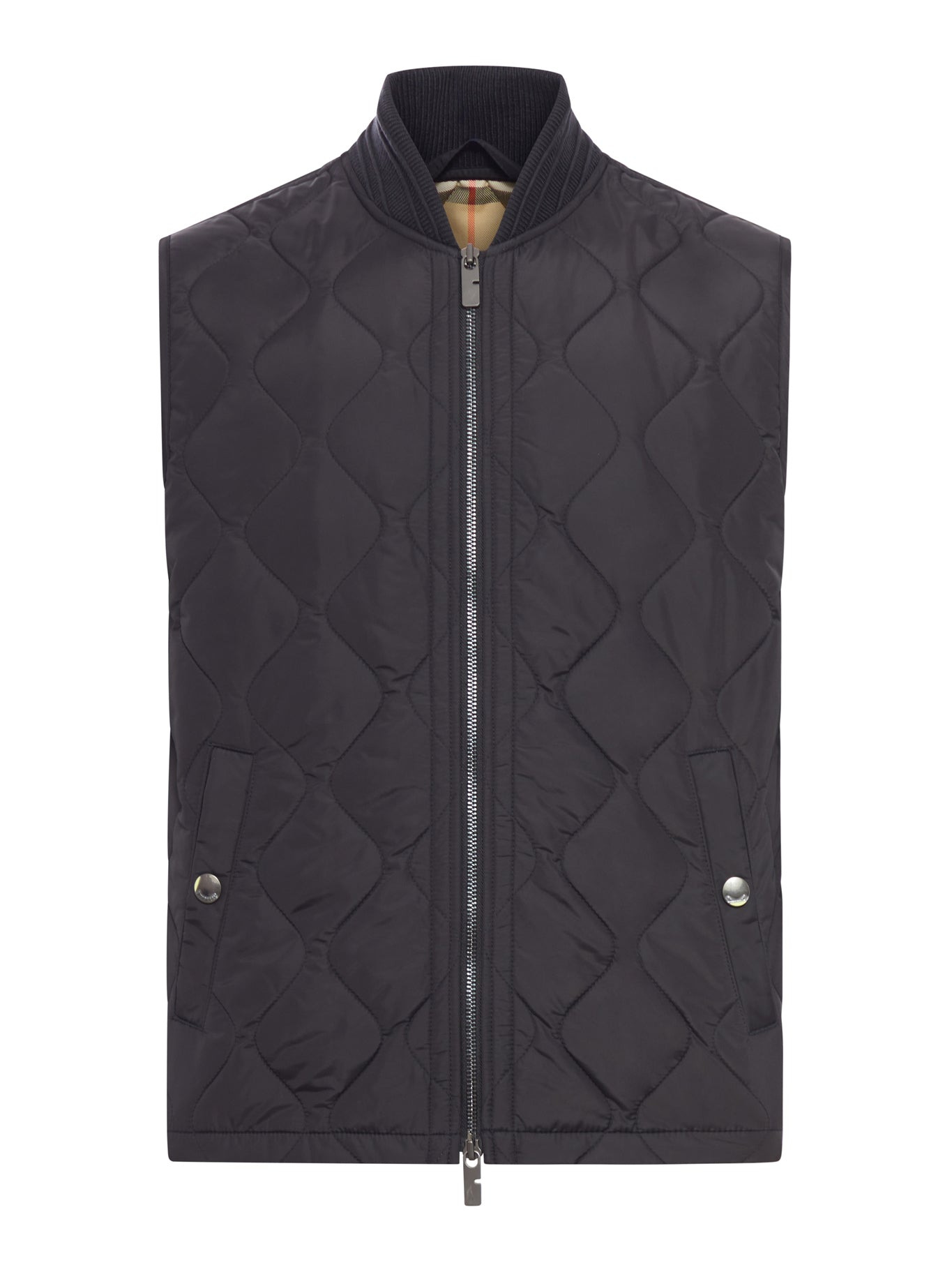 QUILTED NYLON VEST - 2