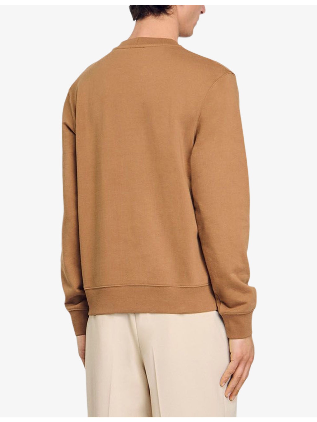 Flower-Patch Crewneck Cotton Sweatshirt - 4