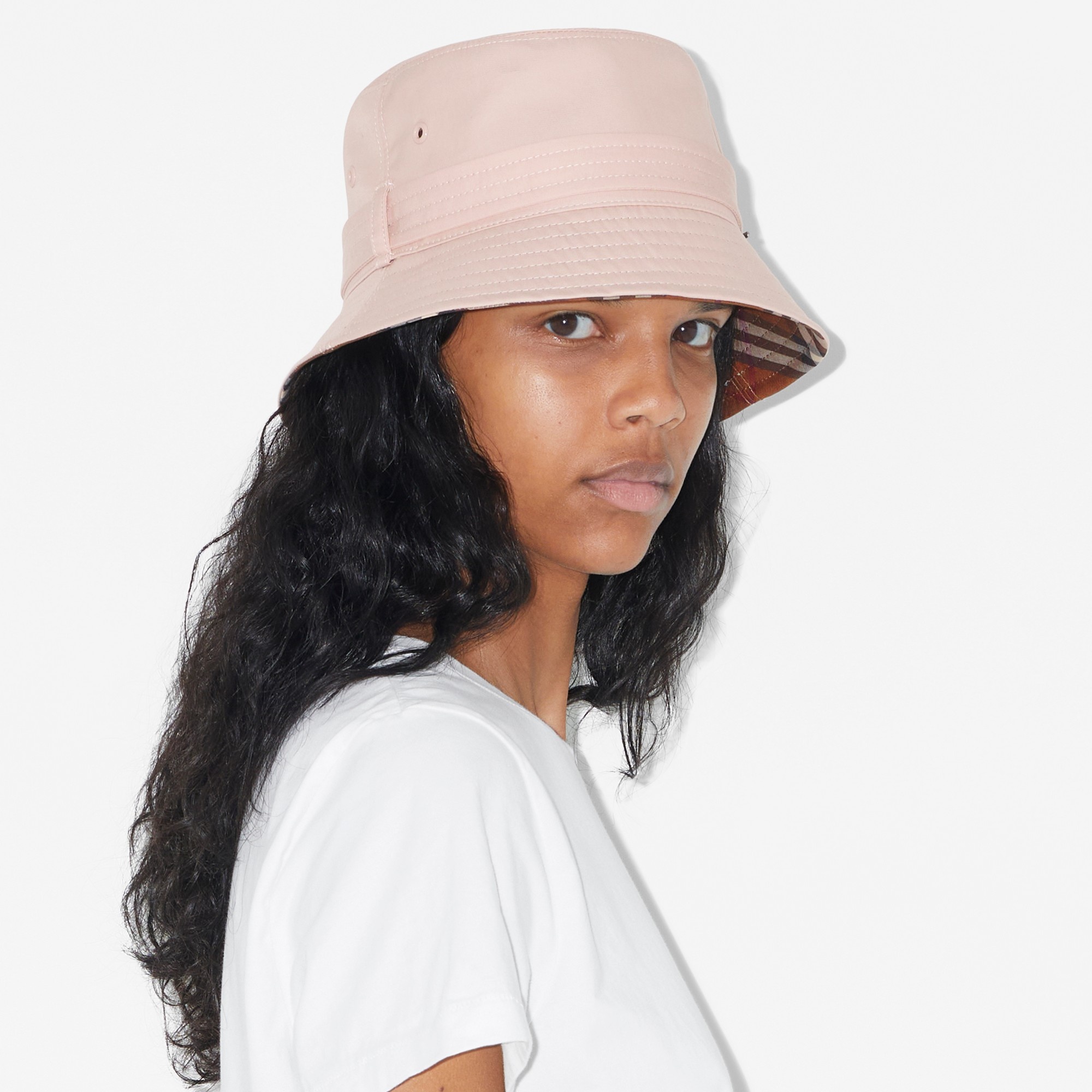 Tropical Gabardine Belted Bucket Hat - 4