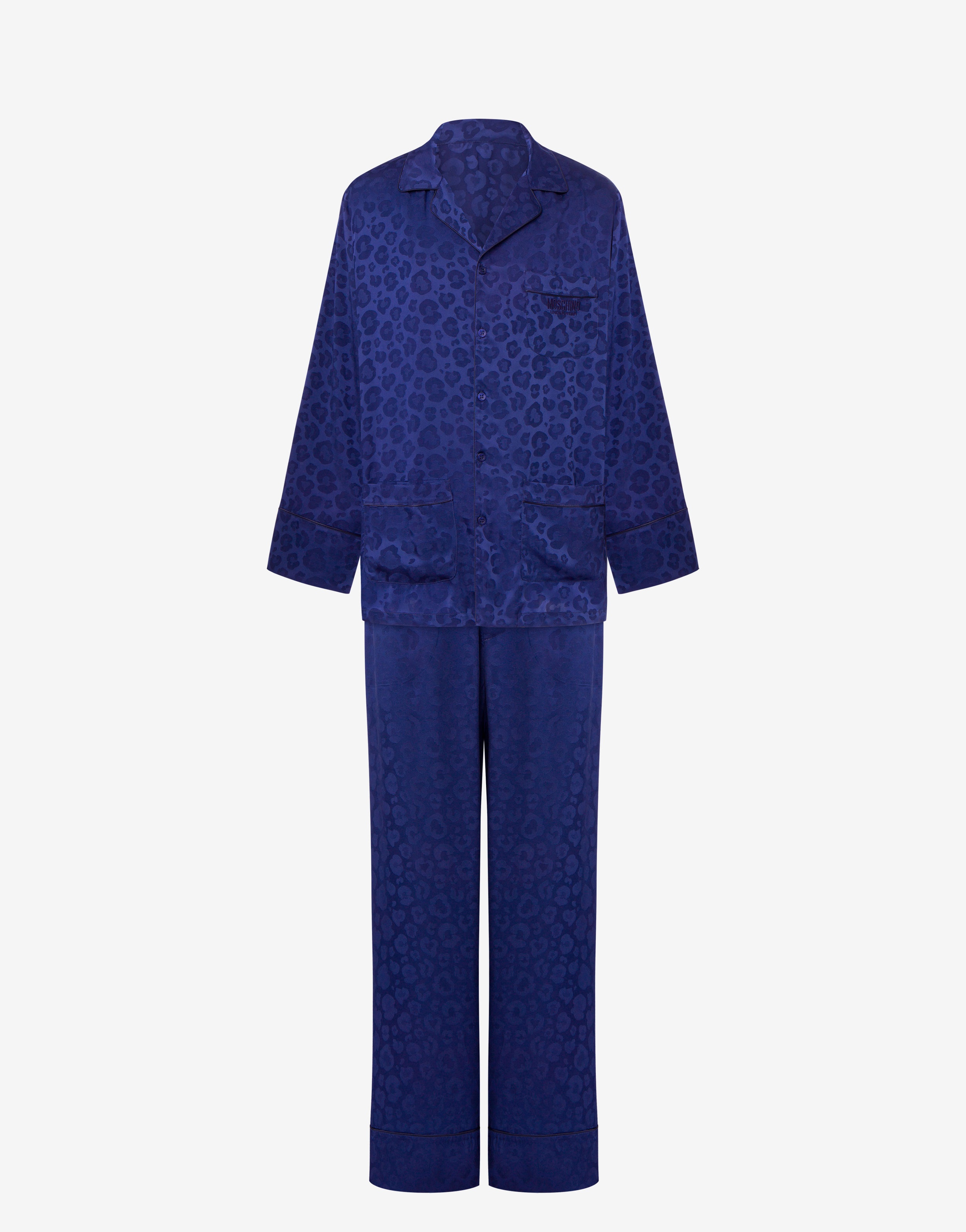 LEO JACQUARD PYJAMAS - 1
