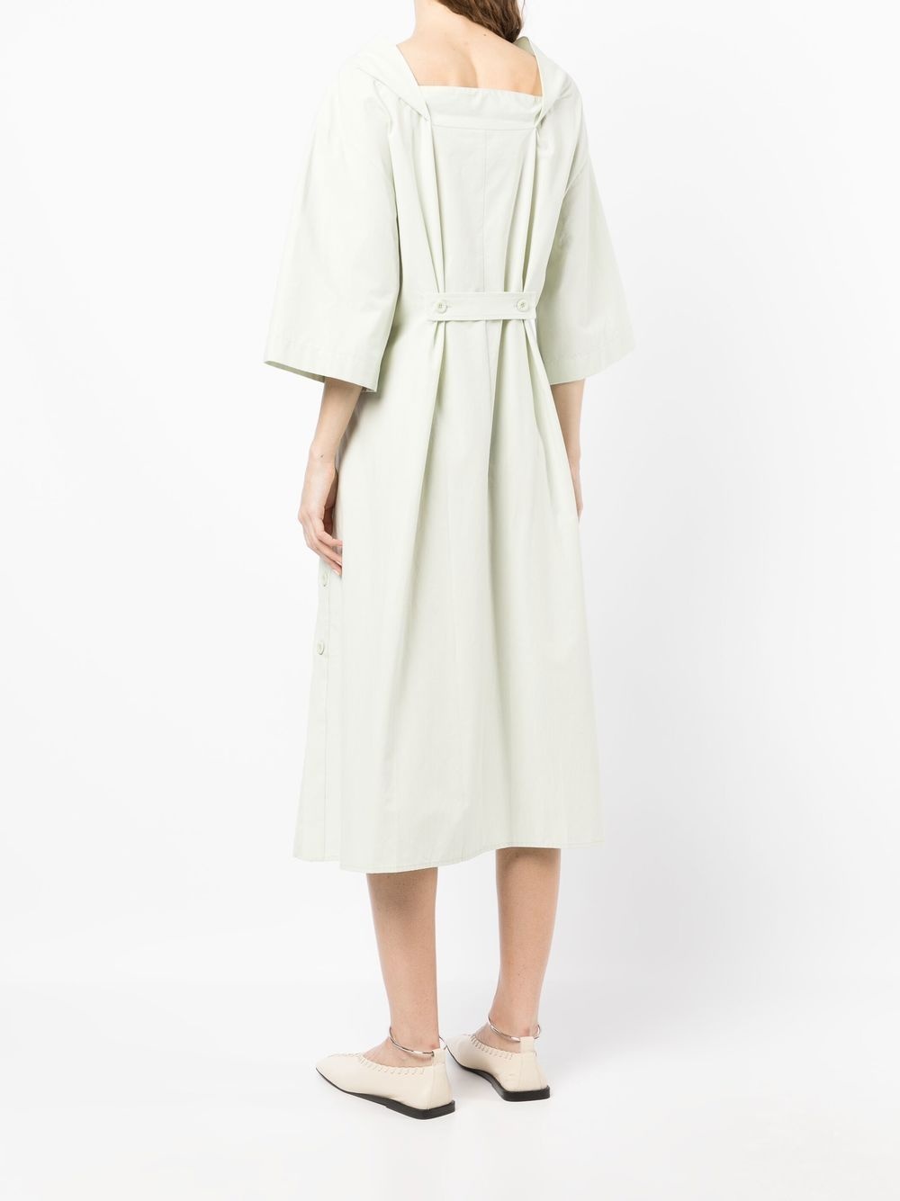 Tipping Point draped midi dress - 4