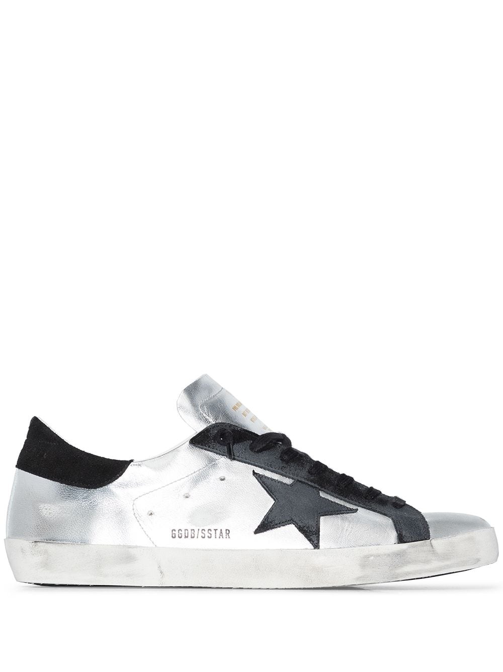 Superstar hand-distressed sneakers - 1