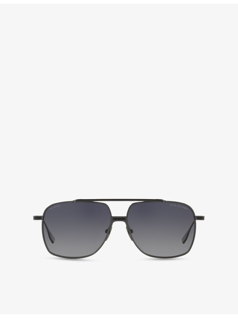 DTS100 Aviator-Frame Metal Sunglasses 1