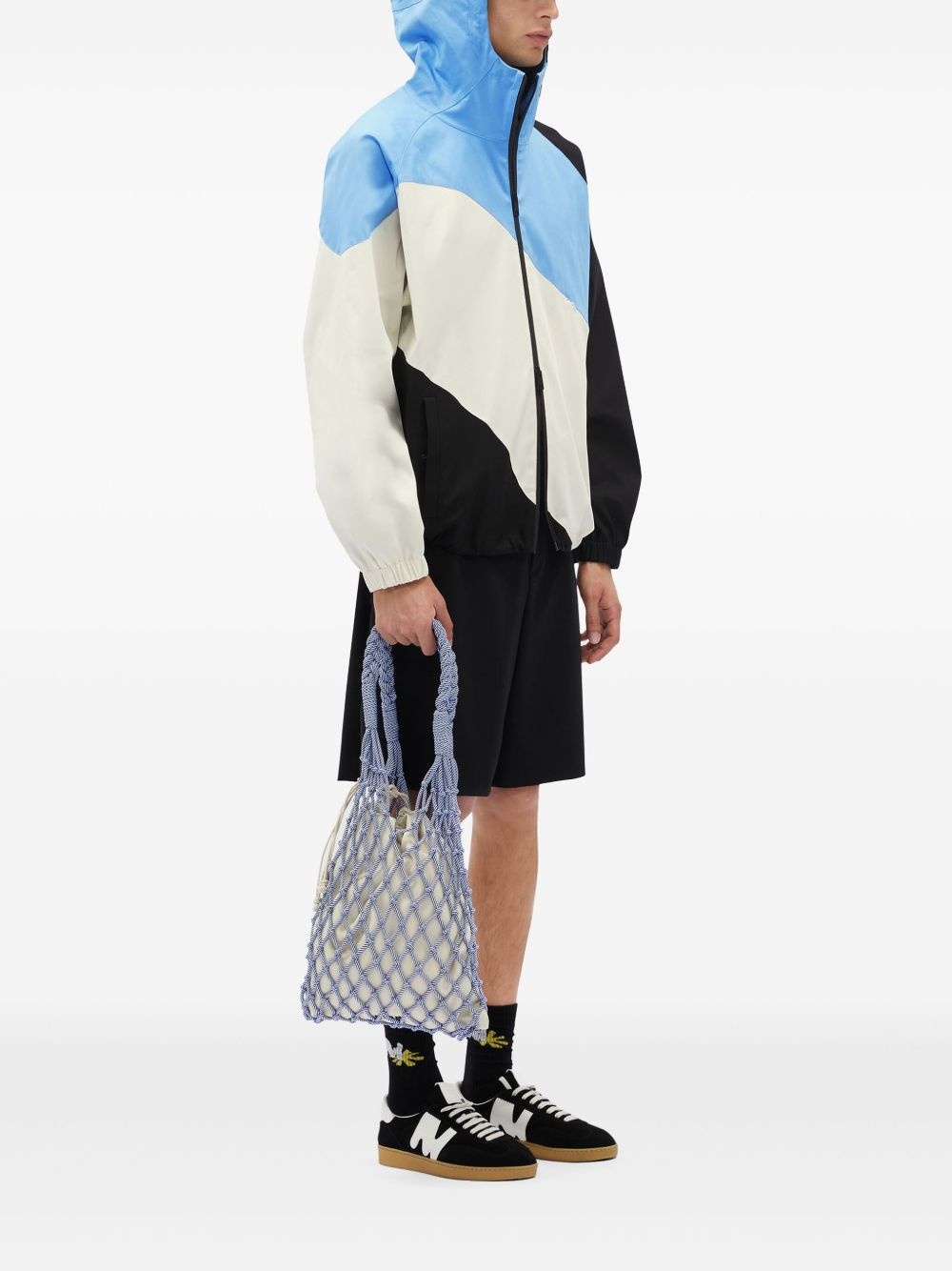 colour-block track jacket - 3