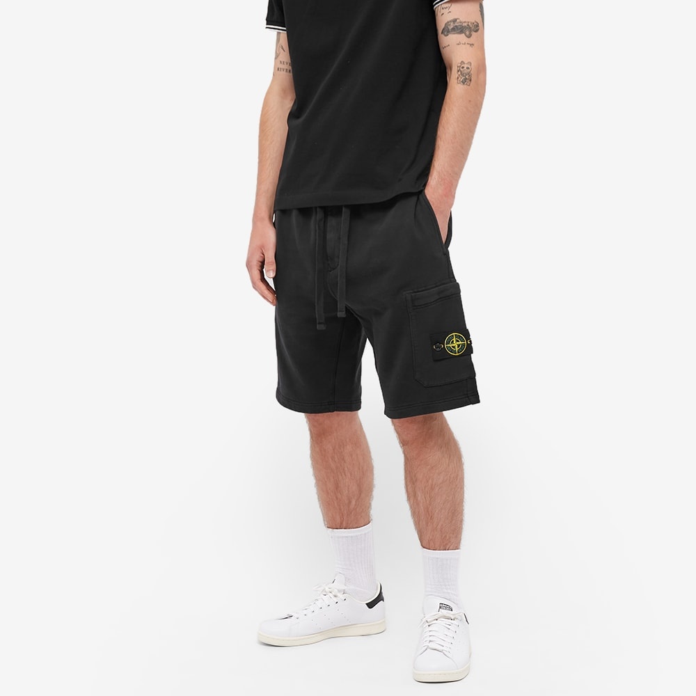 Stone Island Garment Dyed Short - 4