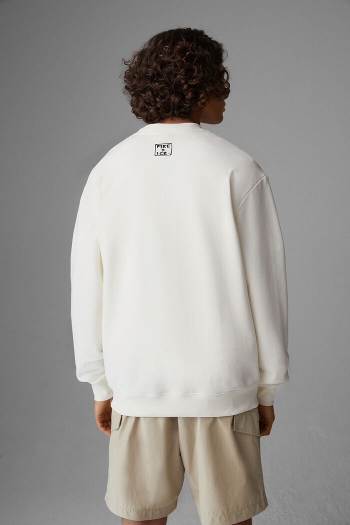 Hunt Sweatshirt in Off-white/Black - 3