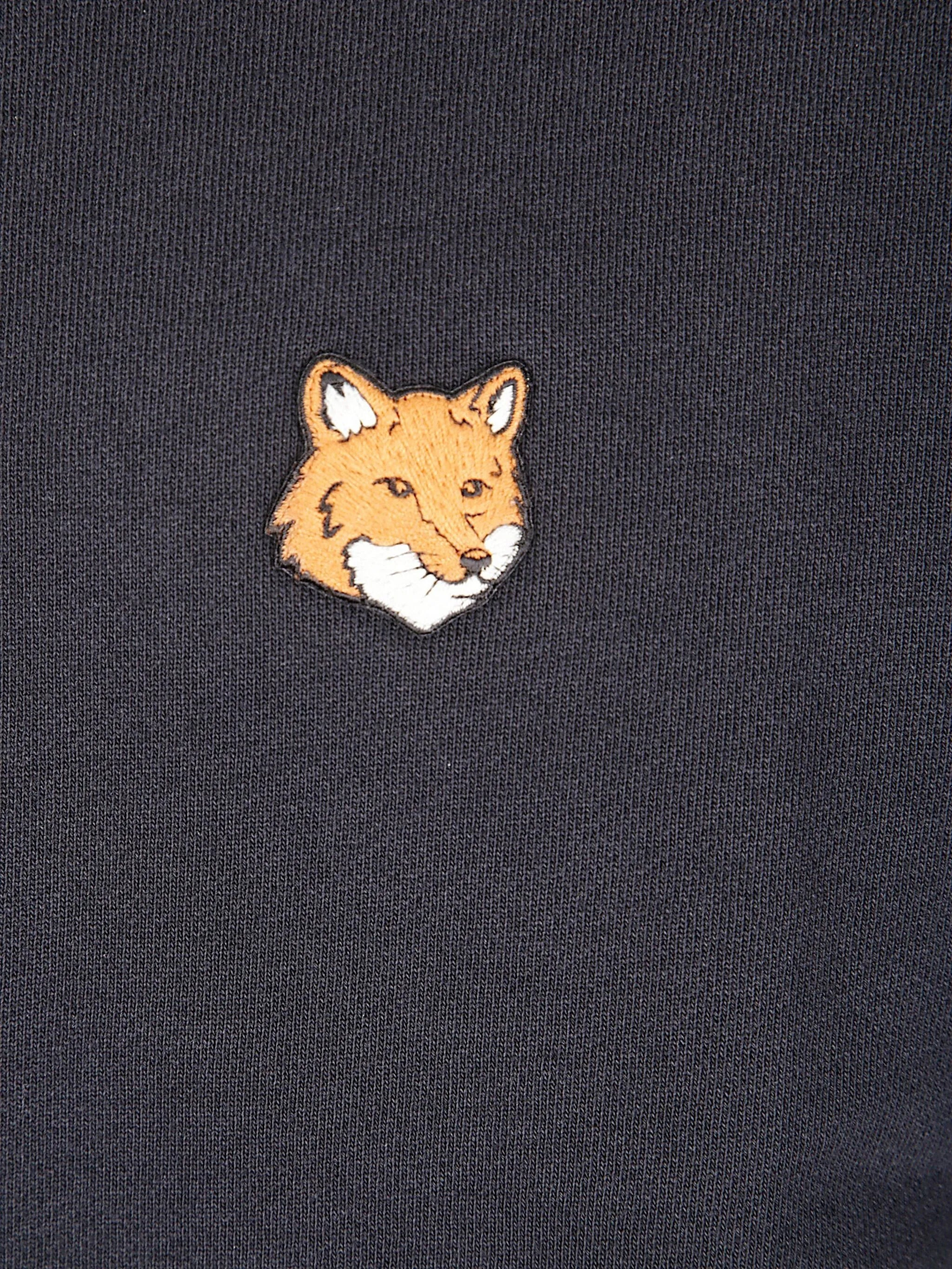 Maison Kitsuné Fox Head-motif Cotton Sweatshirt - 3