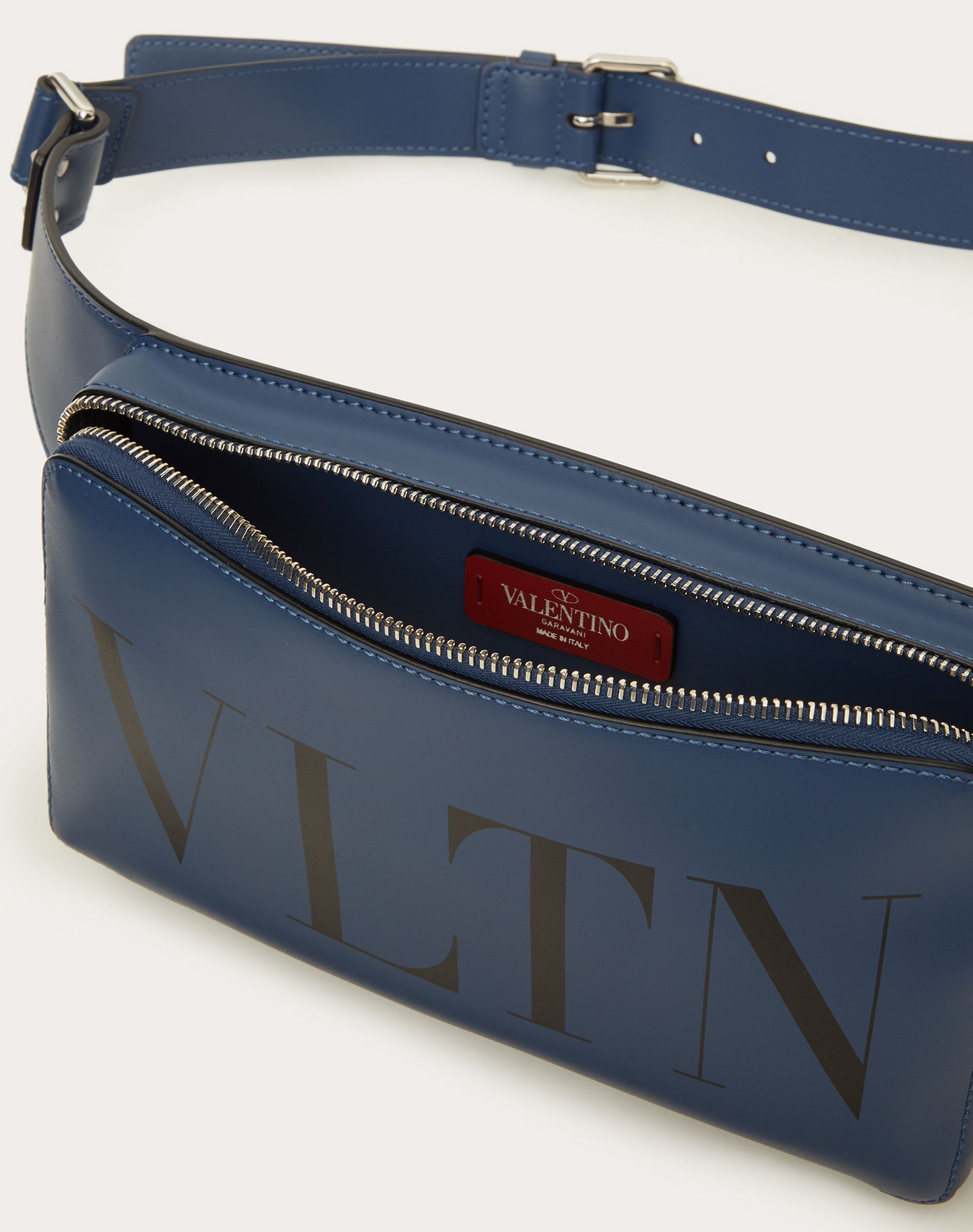 VLTN Leather Belt Bag - 4