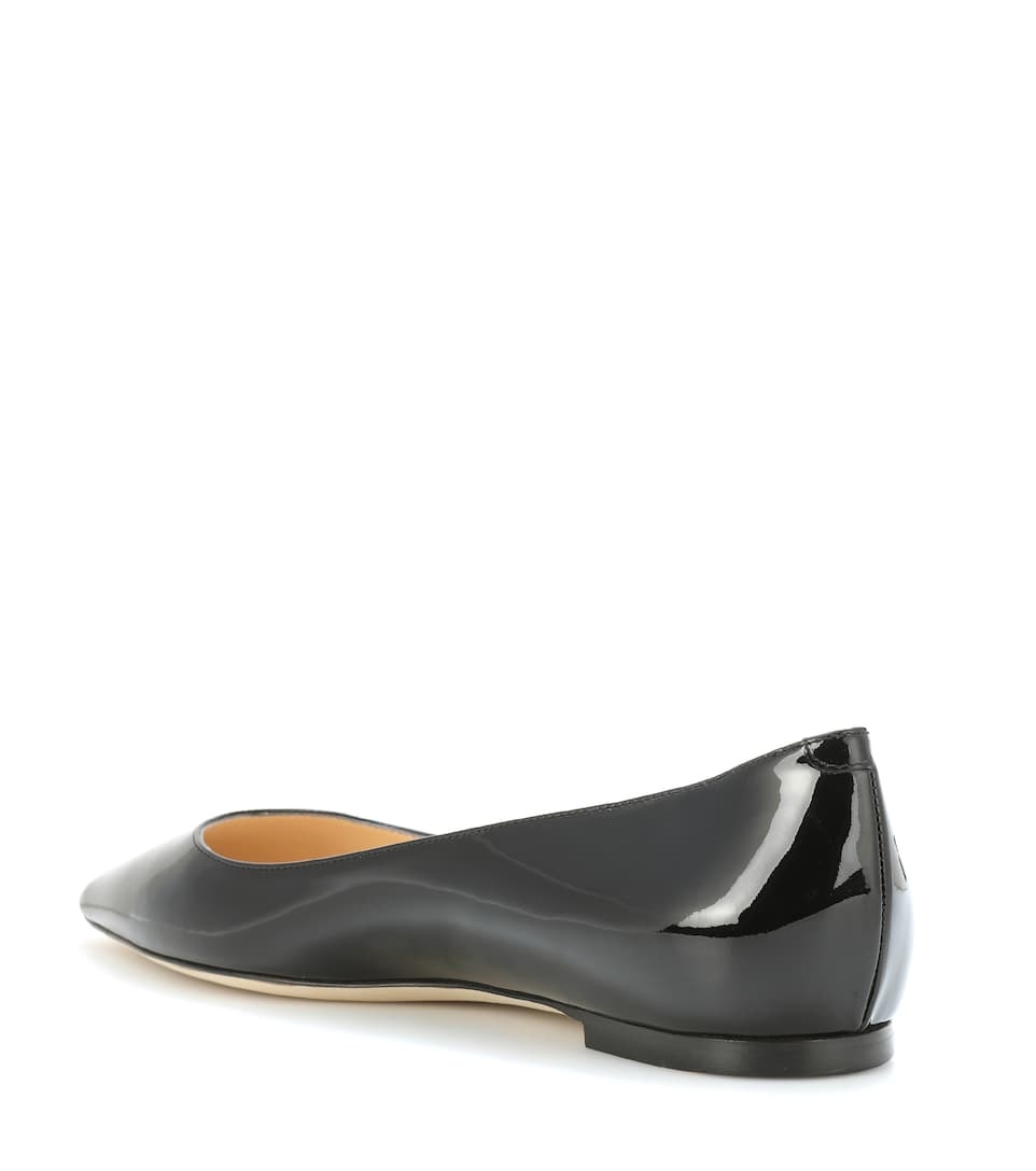 Romy patent leather ballet flats - 3