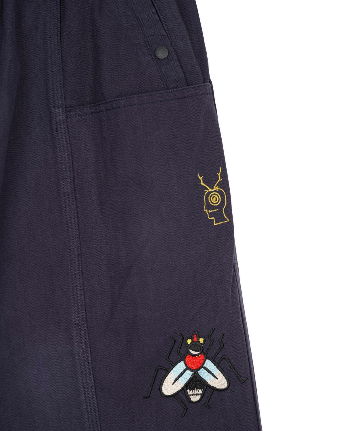 Brain Dead x South2 West8 Fishing Pant - Slate - 4