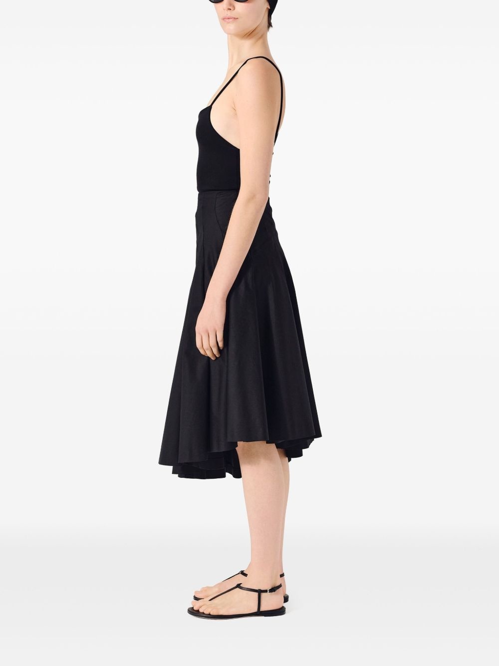 Rio asymmetric midi skirt - 3