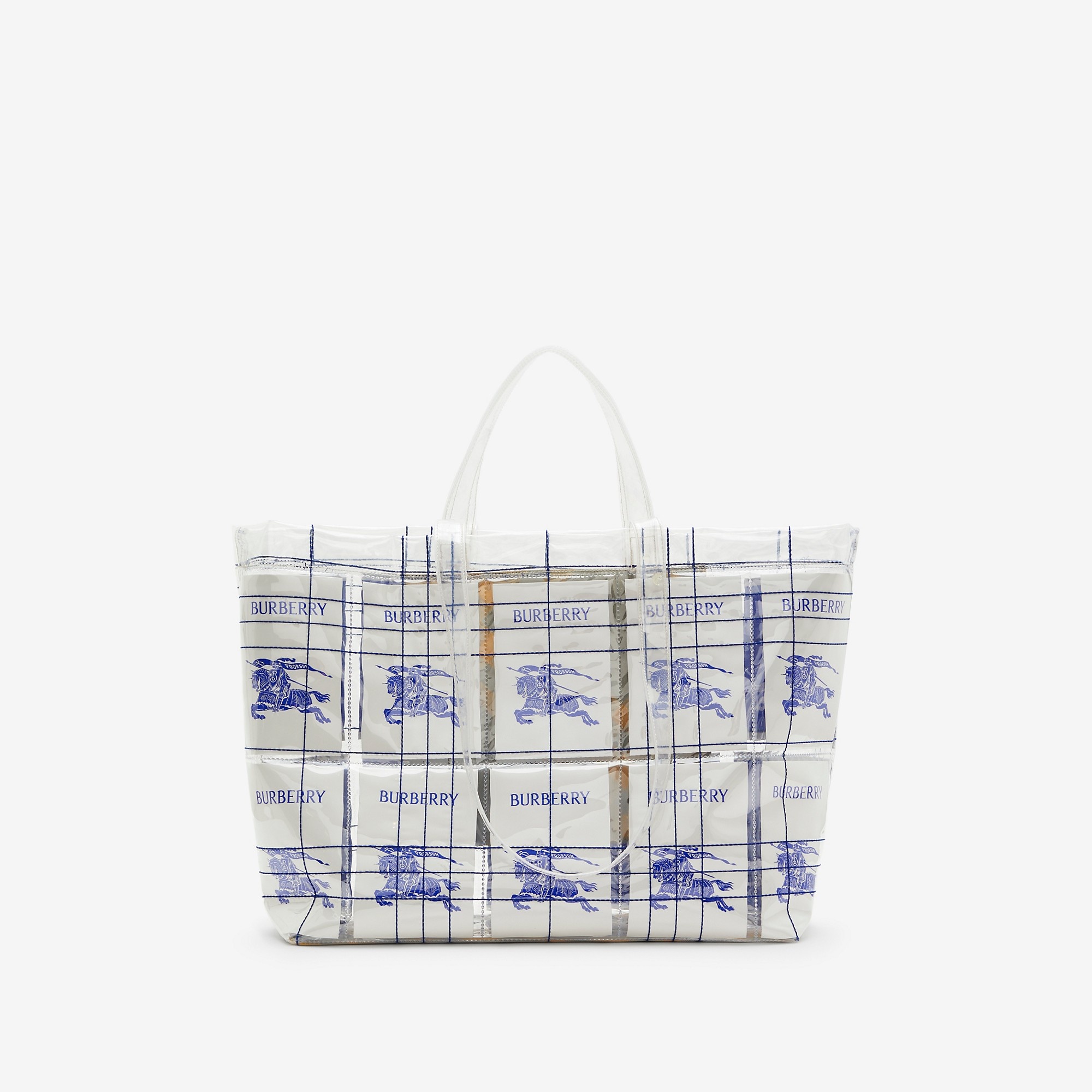 【関税＆送料込み】Burberry Ekd Shopper Bag Burberry EKD Label Tote | REVERSIBLE