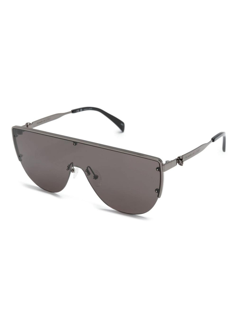 Alexander McQueen shield-frame sunglasses outlook