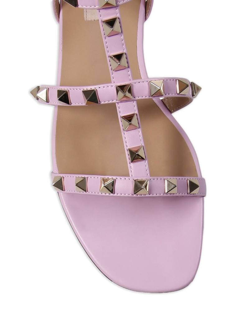 rockstud-embellished flat sandals 4