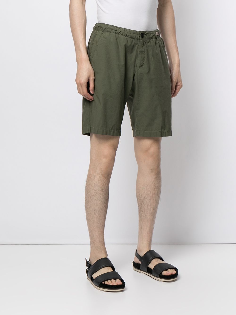 knee-length chino shorts - 3