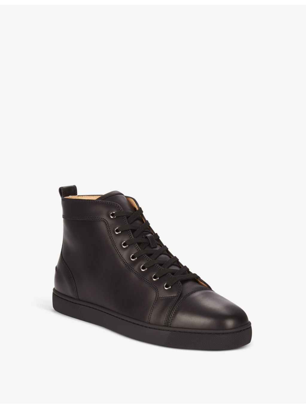 Louis leather high-top trainers - 3