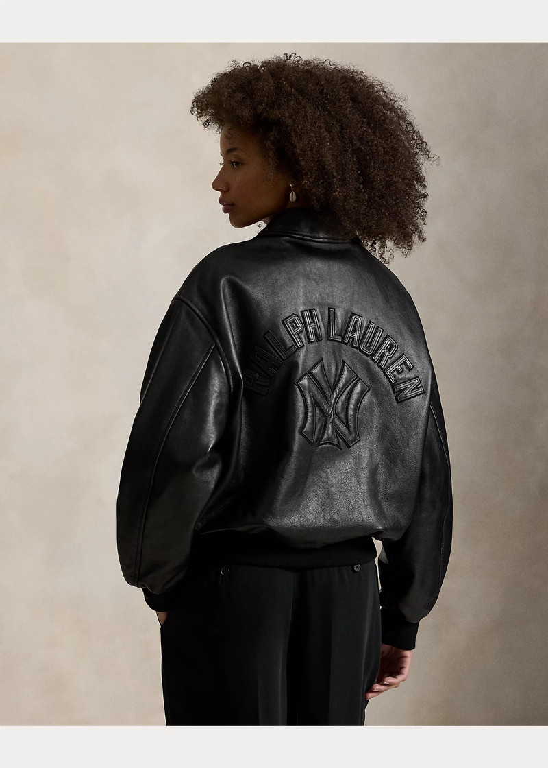 Polo Ralph Lauren Yankees Leather Jacket 4