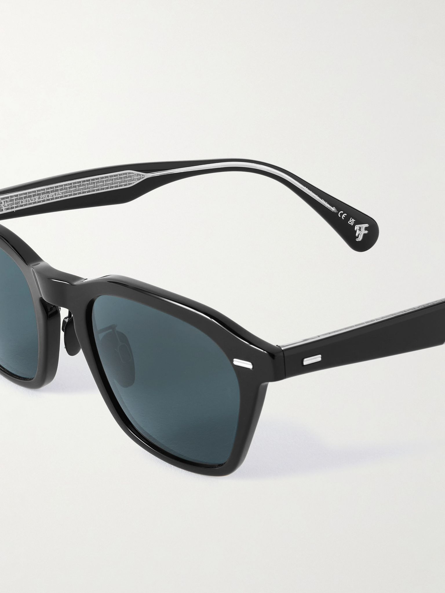 + Roger Federer R-11 D-Frame Acetate Sunglasses Black - 3