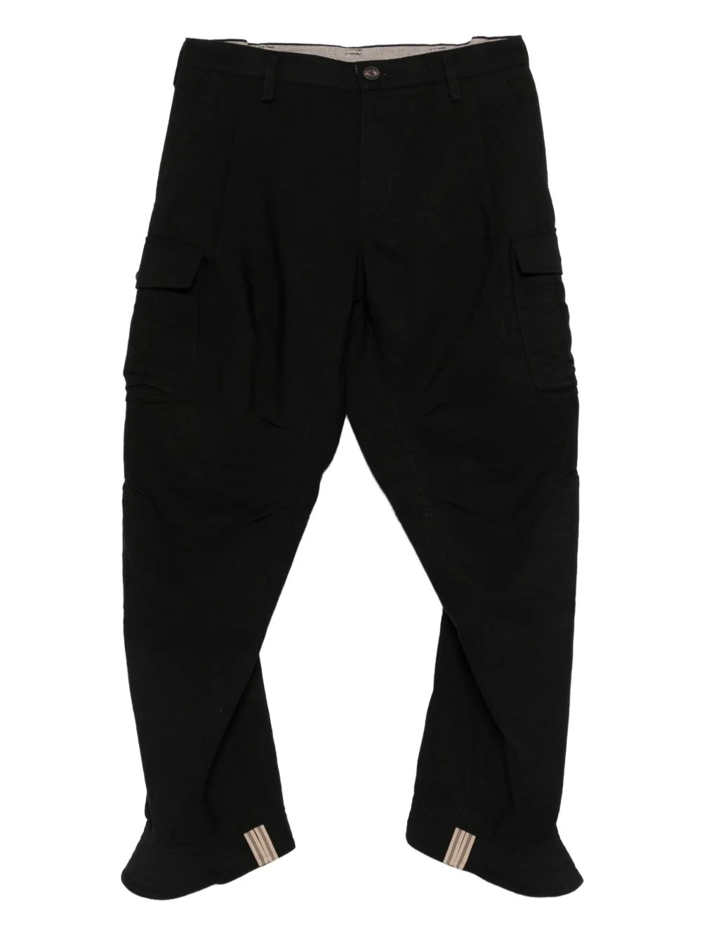 cargo straight-leg trousers - 1