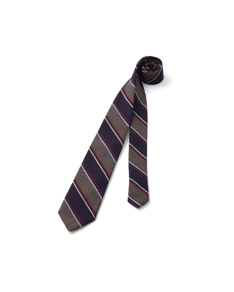 NECKTIE STRIPES NAVY - 1