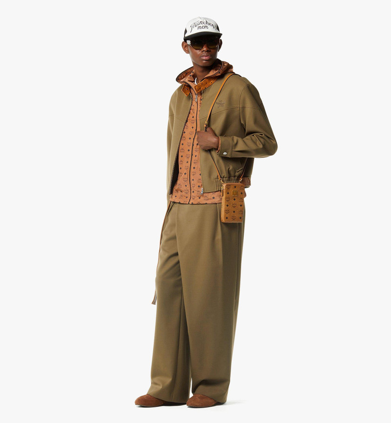 MCM Aren Phone Pouch in Visetos outlook