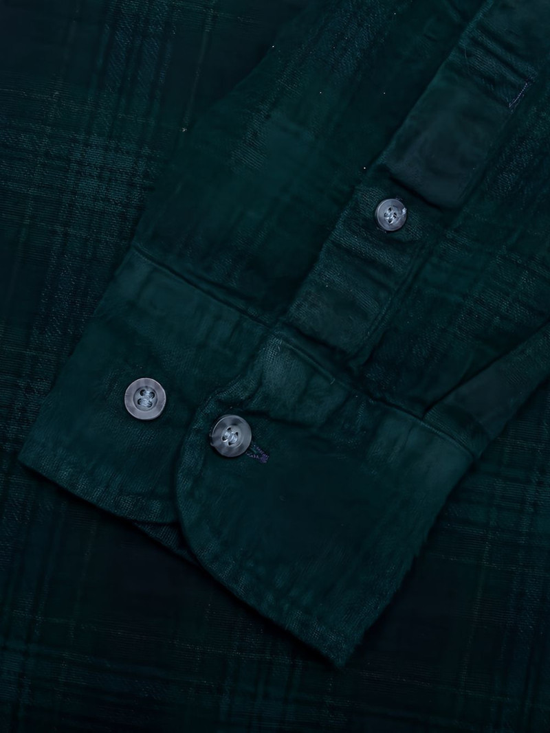 Over Dye flannel shirt 5