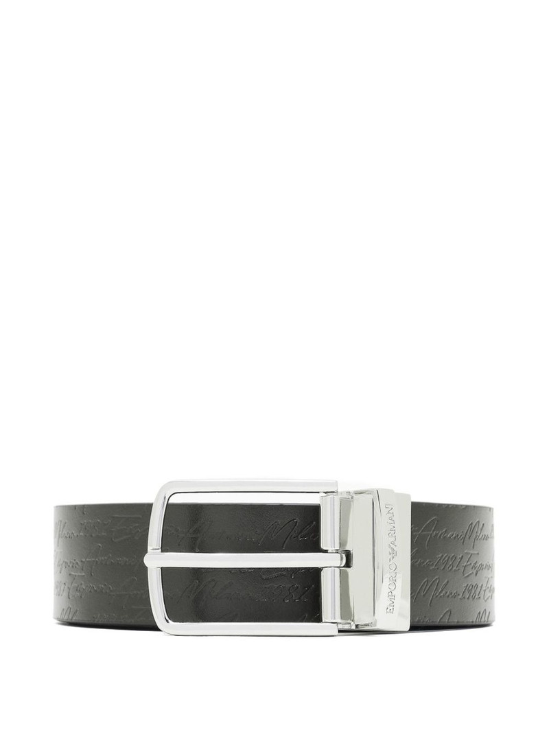 Tongue reversible belt 1