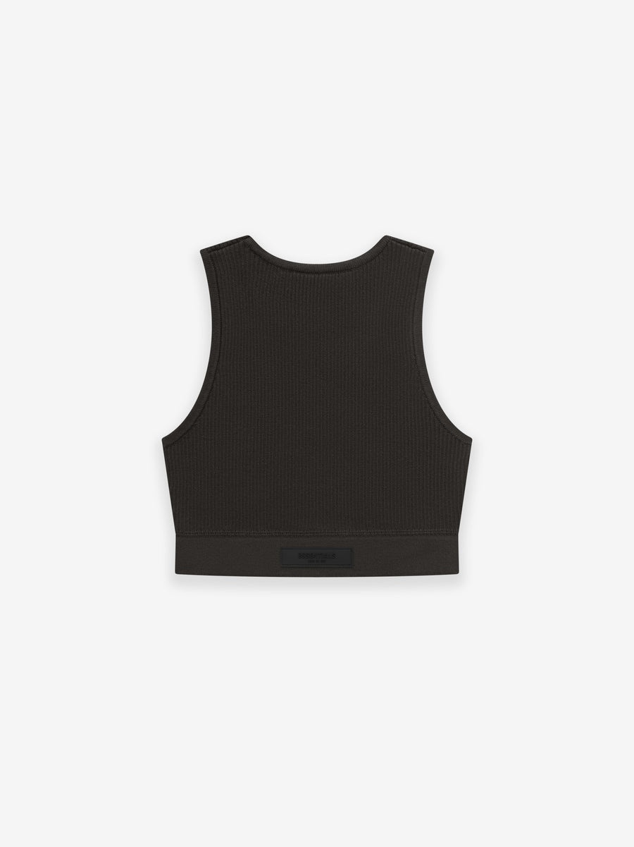 Womens Knit Rib Sport Tank - 2