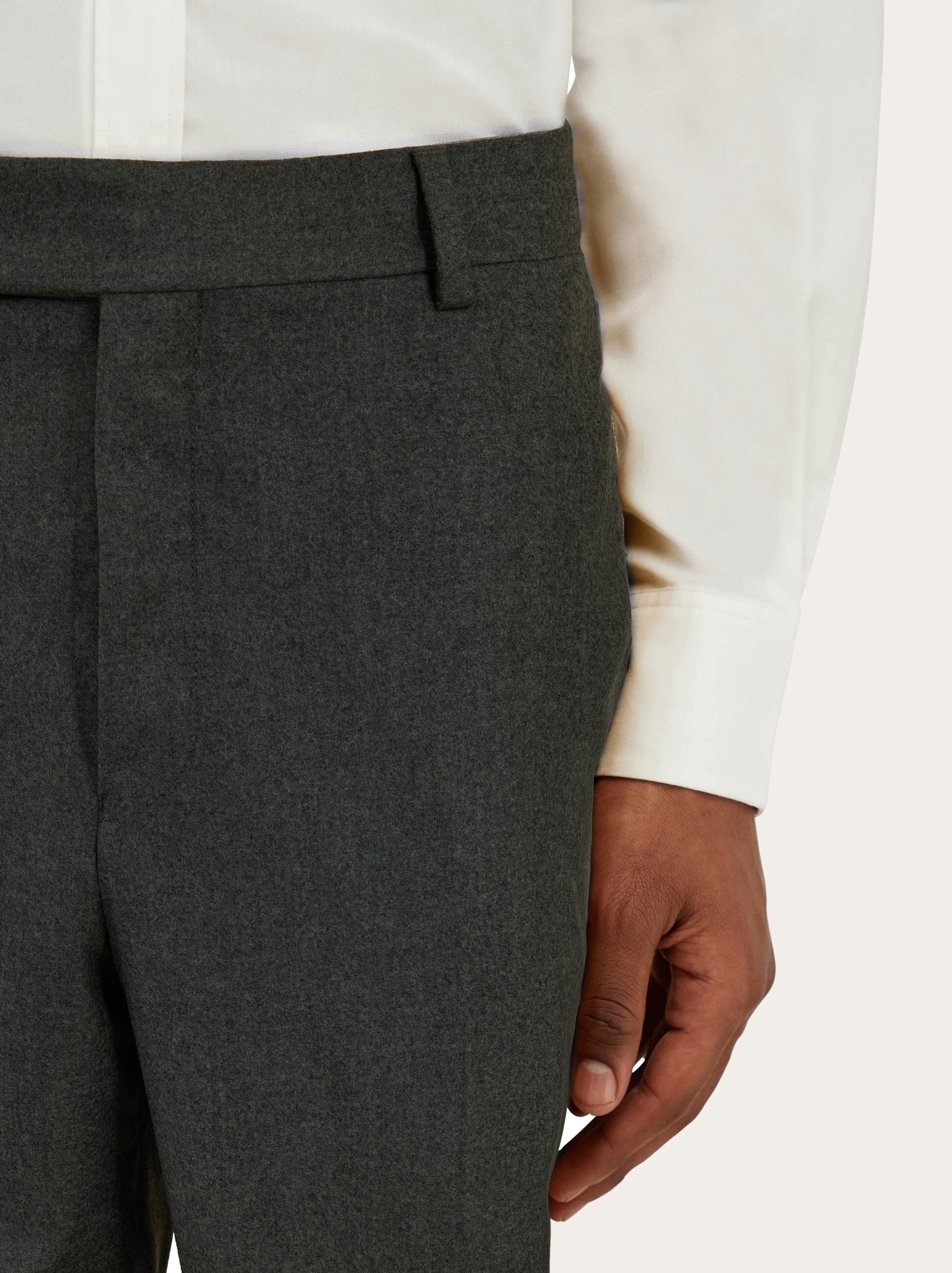 Flat front trouser - 5