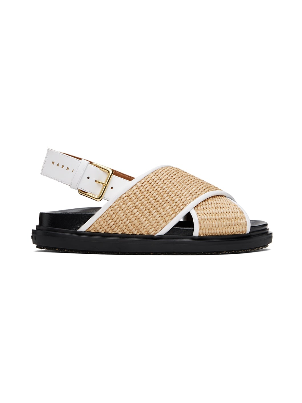 Tan Fussbett Sandals - 1