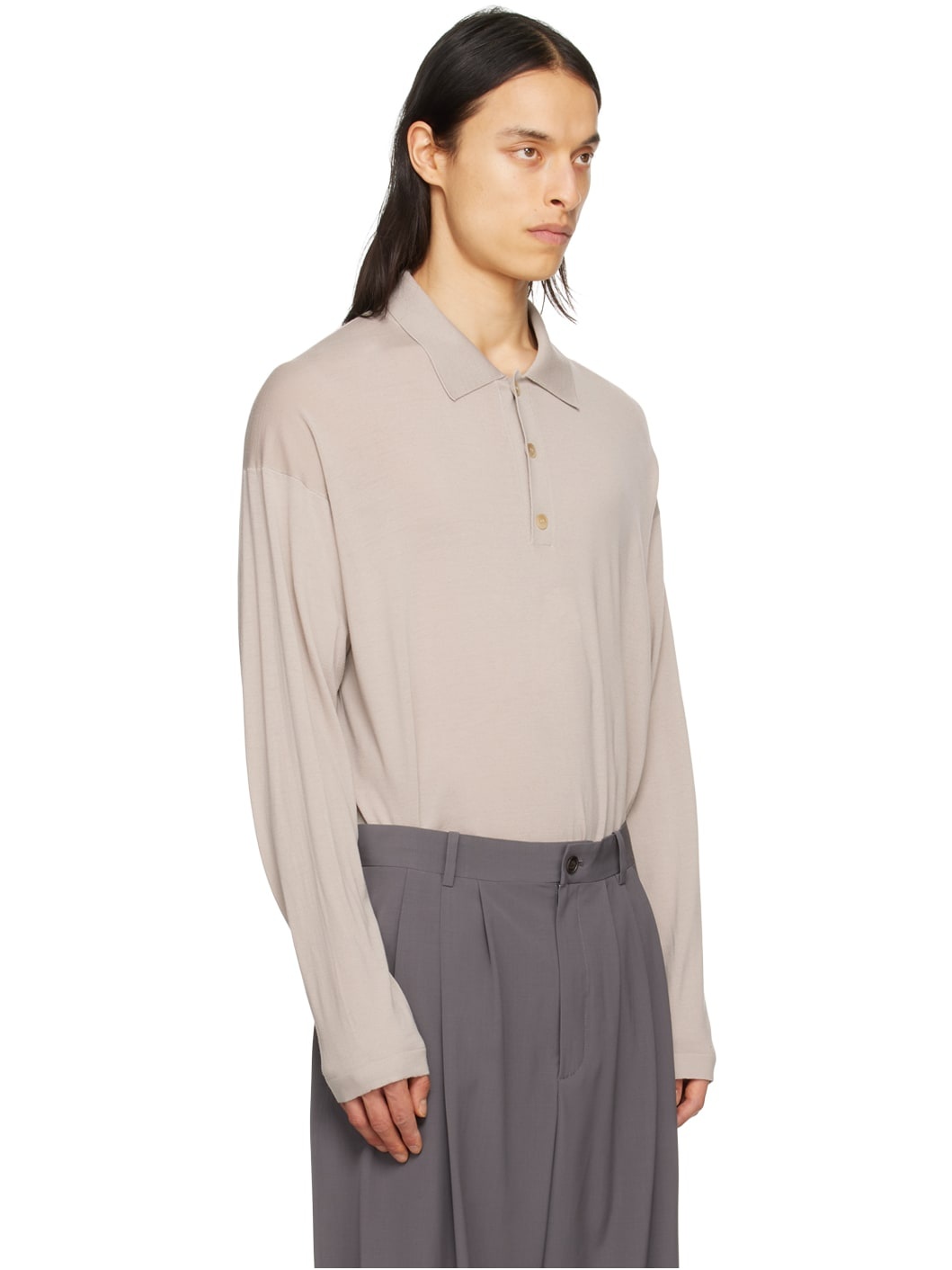 Taupe Dijon Polo - 2