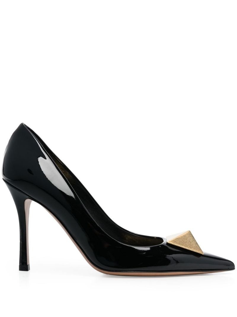 Roman Stud pointed-toe pumps - 1